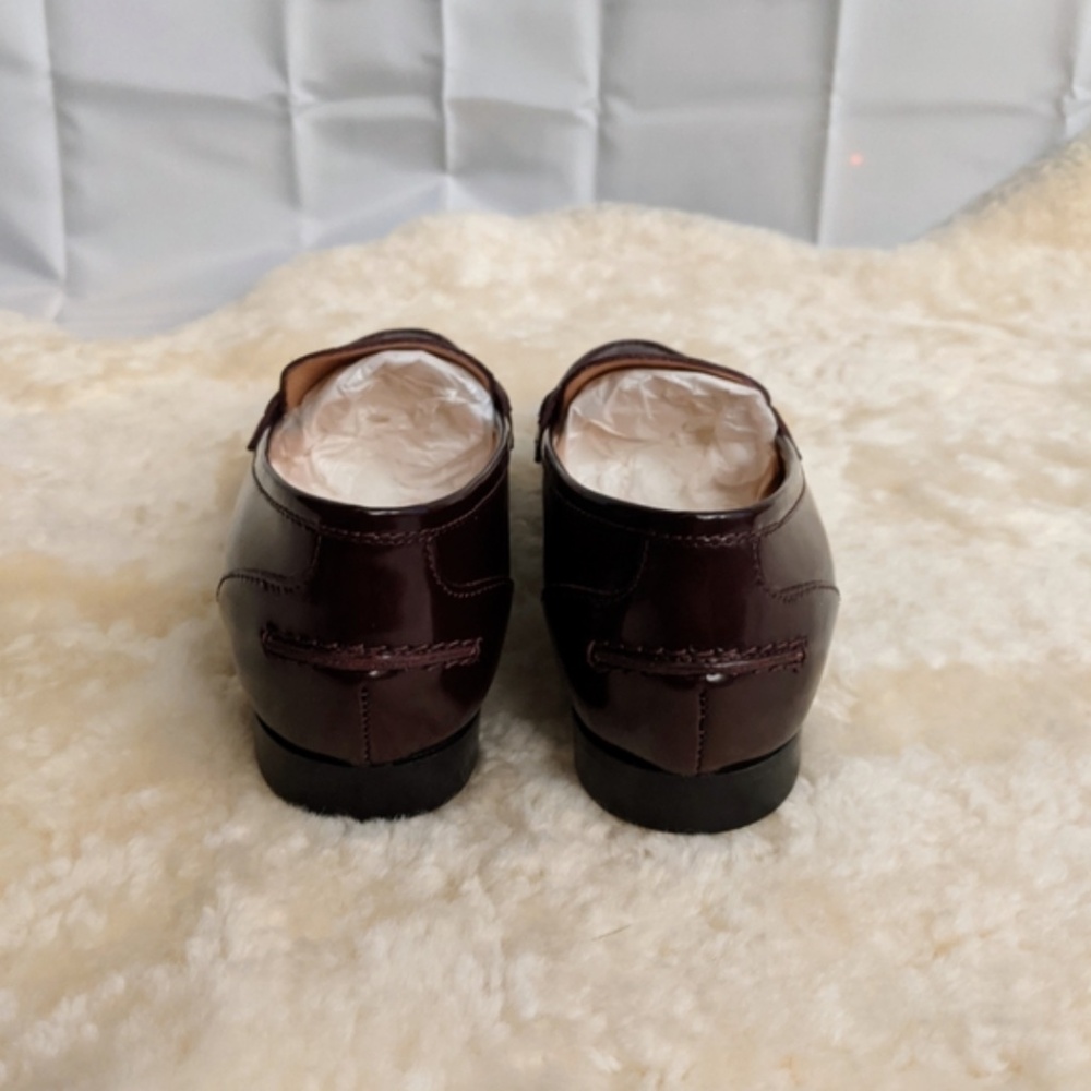 J.Crew Beet Academy Penny Loafers Size 6.5 NEW - Picture 4 of 7